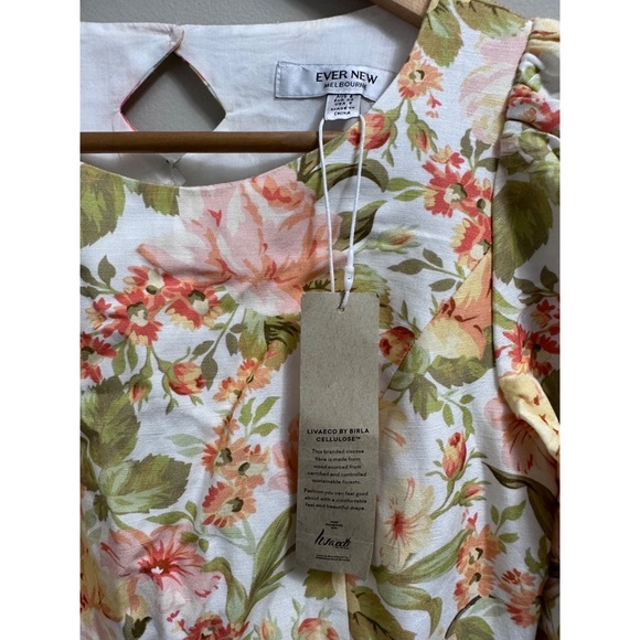 Ever New Noelle Diamond Back Mini Dress Size 2 - Picture 9 of 14